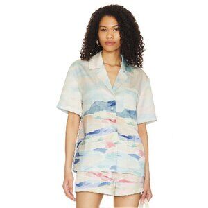 REVOLVE Song of Style Elsie Top in Blue Landscape Ab size XS (fits up to M)